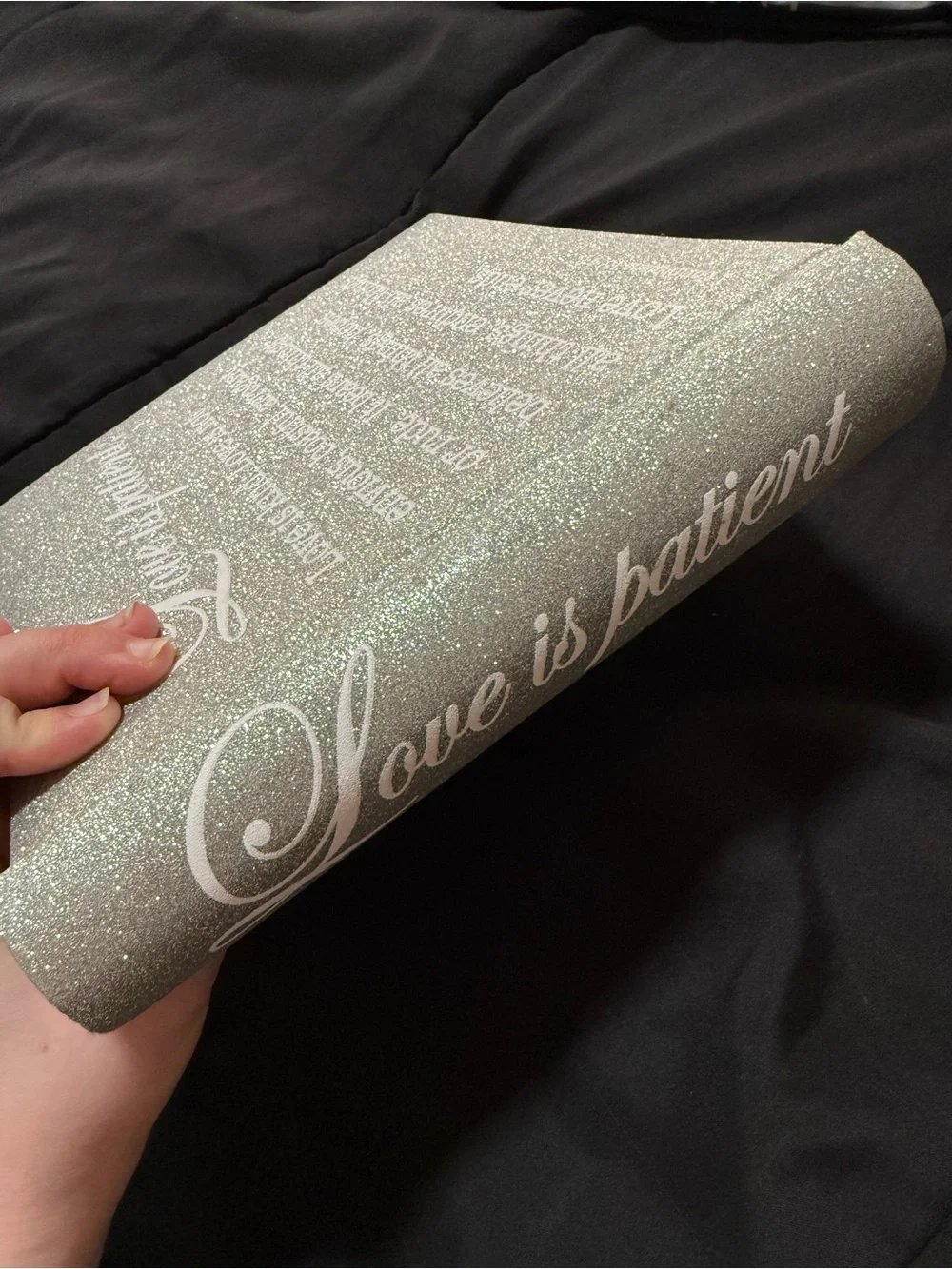 Nicole Miller Silver Glitter 